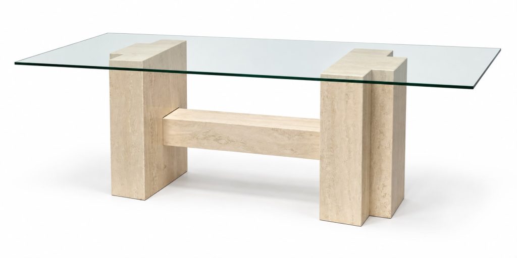 mesa comedor mármol midcentury original España Descuento