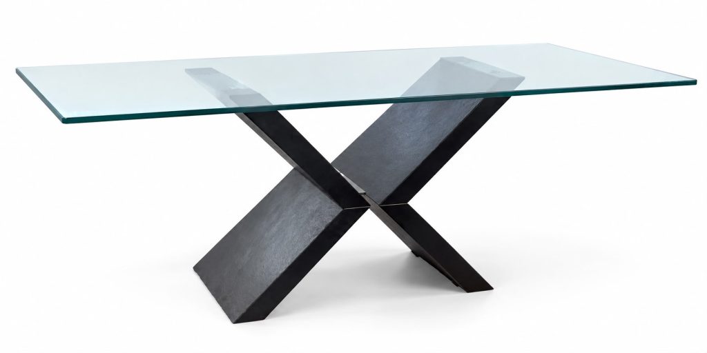mesa comedor pizarra negra diseño Joaquín Moll descuento exposición